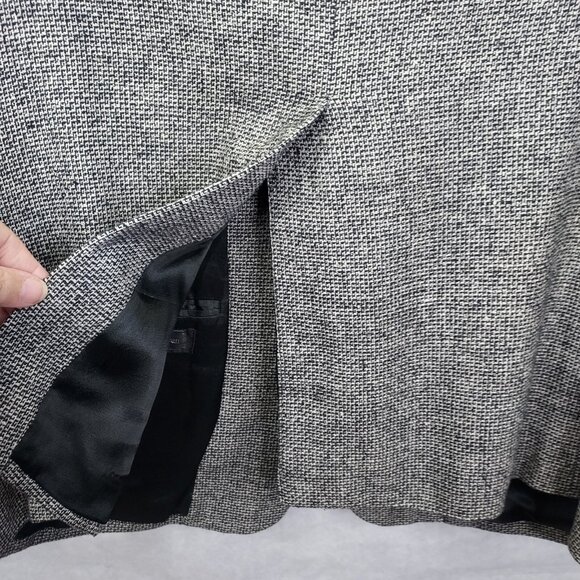 Gino Rossi Sport Coat Mens 40R 100% Silk Plaid 2-Button Blazer Nailshead Pattern - Picture 8 of 16